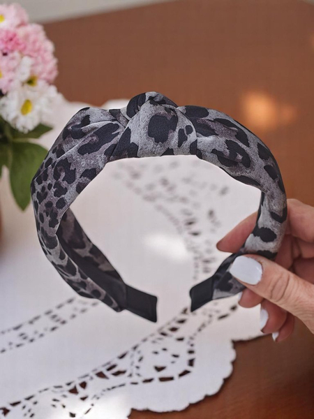 Royalfashion Juuksepael leopardimustriga stiilis Lea