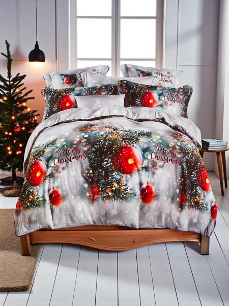 Royalfashion Christmas Bedding Set 160x200 3-PIECE set