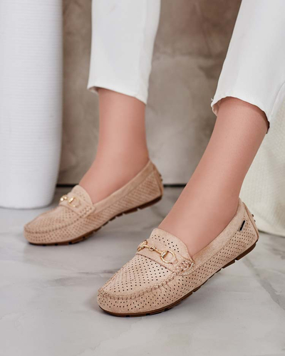 Royalfashion Женские ажурные мокасины Mill