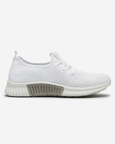 Valged naiste kangast spordijalatsid Vobbu- Jalatsid