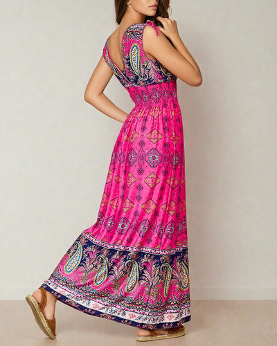 Royalfashion Naiste trükitud midi-kleit