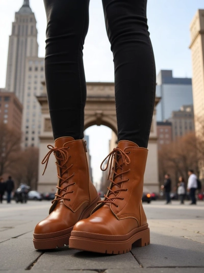 Royalfashion Naiste Bumalo nöörsaapad