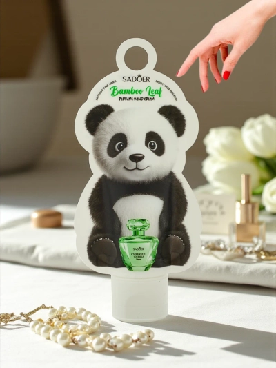 Sadoer Bamboo Leaf kätekreem 50 ml Panda pakendis – Aurelia Edition