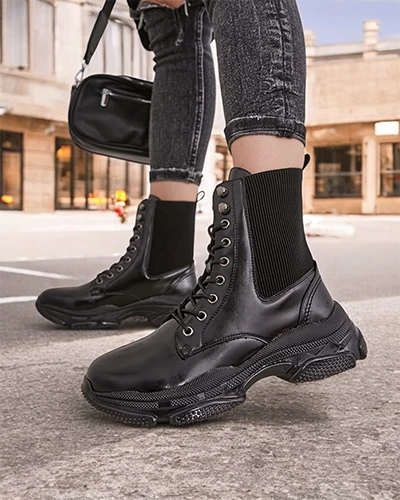 Royalfashion Women's workery boots Ronoppa