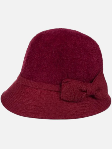 Lady Rose Women's Bowler Hat with Decoration