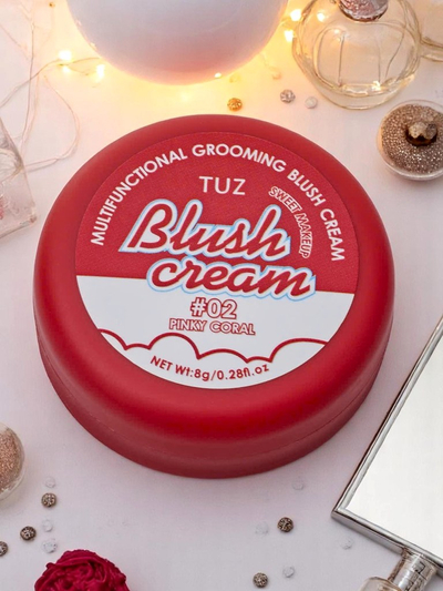 Cream blush in a jar Pinky Coral