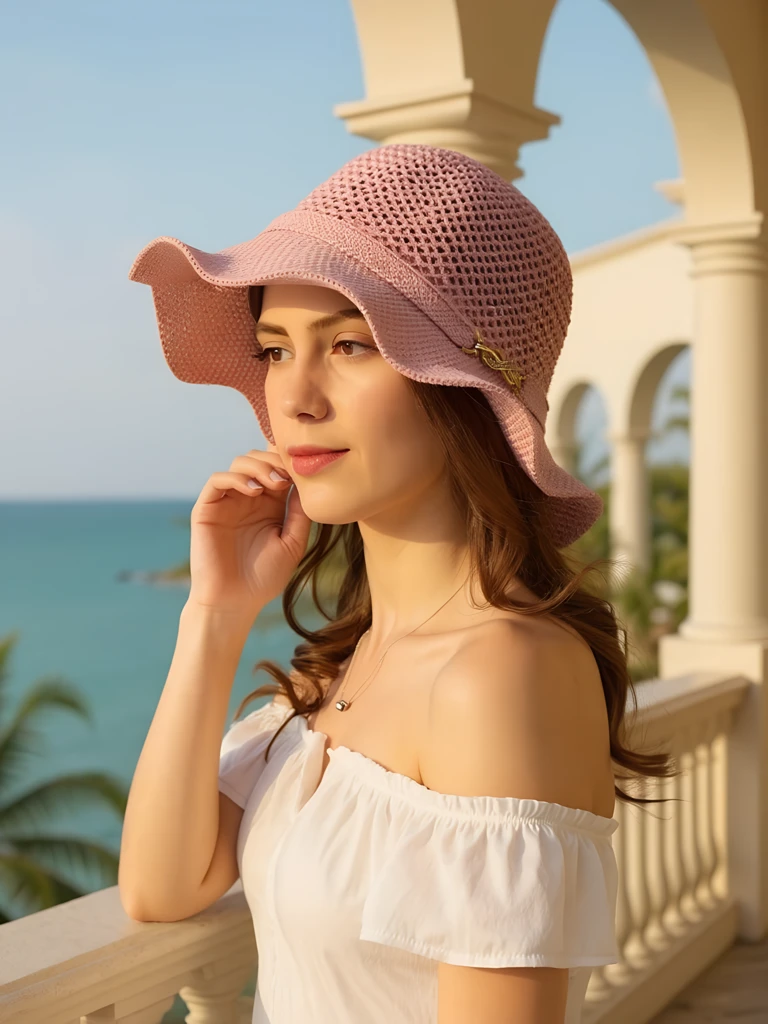Royalfashion Naiste müts lainelise servaga Wave Breeze