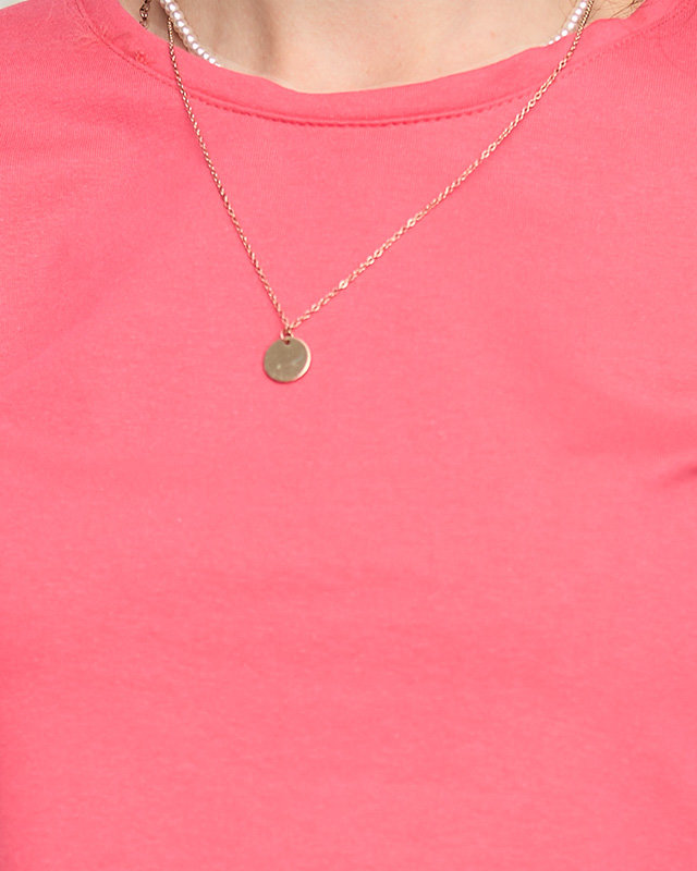 Neon Pink Women's Cotton Sports Sweat Set - Clothing