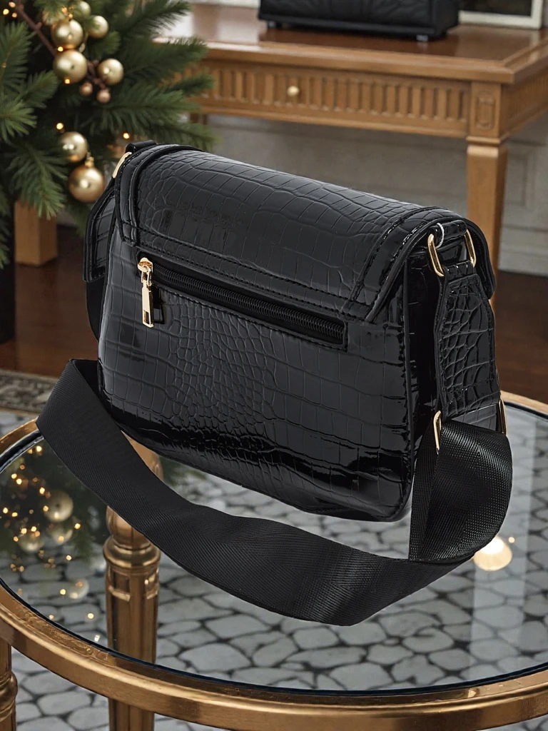 Patent Small Women's Eco-Leather Bag Lurenn