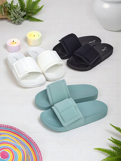 Royalfashion Женские шлепанцы на плоской подошве FlexiWalk