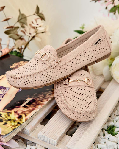 Royalfashion Women's openwork moccasins Mill