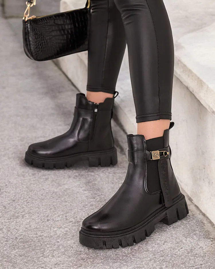 Royalfashion Naiste eko nahast Dobinase saapad