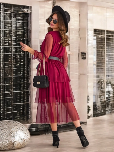 Royalfashion Wifavolan vacav's long fafek with rarrafels