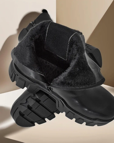 Royalfashion Kvinnors ankellånga stövlar Dorinov