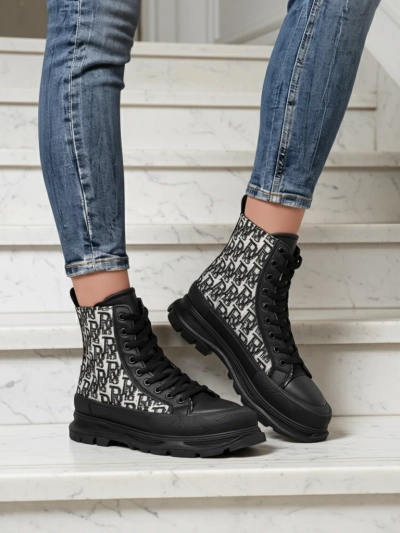 Royalfashion Women's ankle boots with print Zoriof