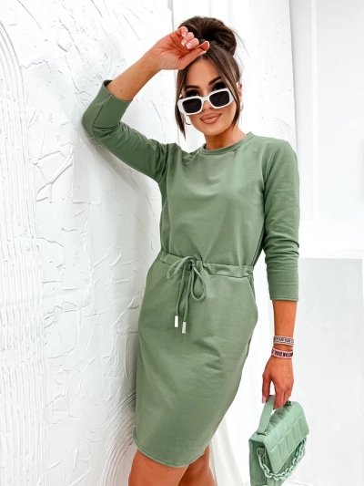 Royalfashion Naiste kuni põlveni ulatuv kangas kleit