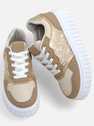 Royalfashion Women's sneakers on a platform Panterr