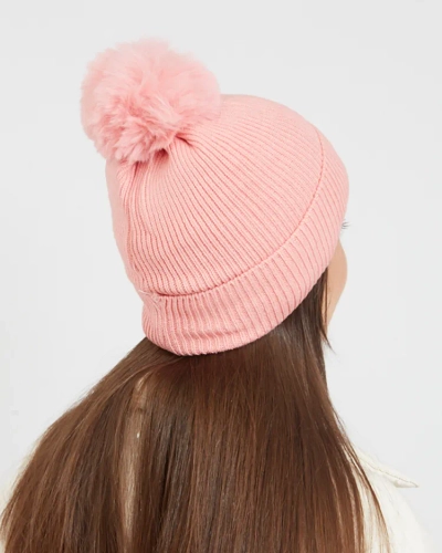 Royalfashion Wumun's insulated hat wiþ pompom