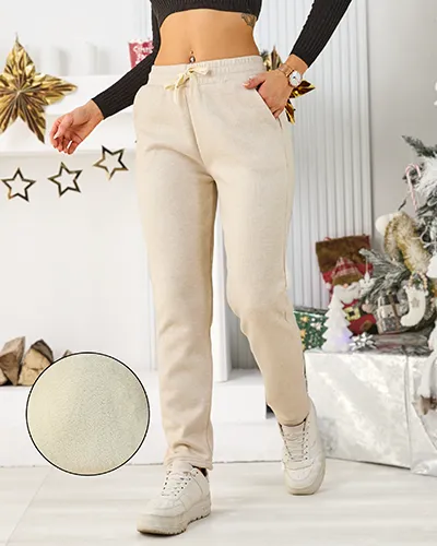 Royalfashion Женские хлопковые спортивные брюки