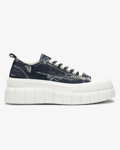 Navy Blue Elysium Sneakers