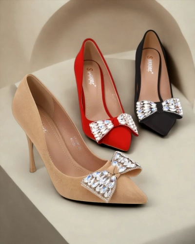 Royalfashion Naiste stiletto kontsad, millel on nööri Cocarte