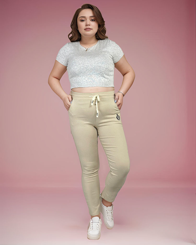 Royalfashion Women's fabric pants PLUS SIZE