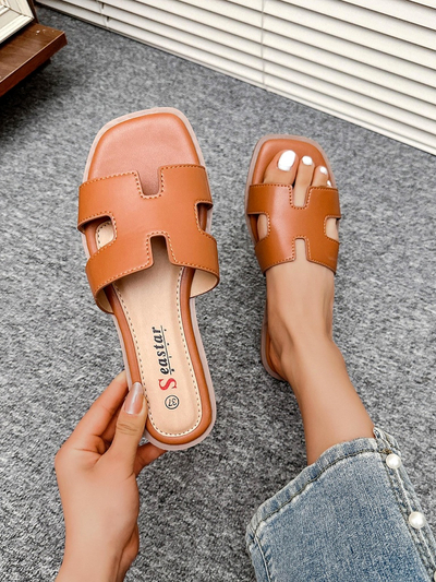 Royalfashion Женские плоские сандалии Eval