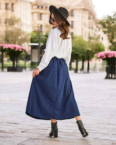 Royalfashion Kvinnors midi kjol