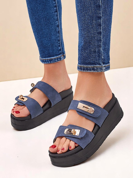 Royalfashion Женские босоножки на платформе с пряжками Dalia