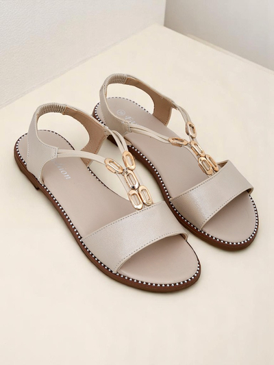 Royalfashion Naiste kaunistatud rihmadega sandaalid Siena Glow