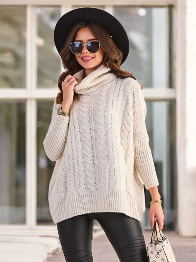 Royalfashion Naiste turtlenekaelusega kampsun