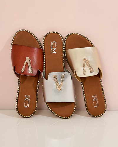 Royalfashion Naiste ökonahast flip-flops Cemenna
