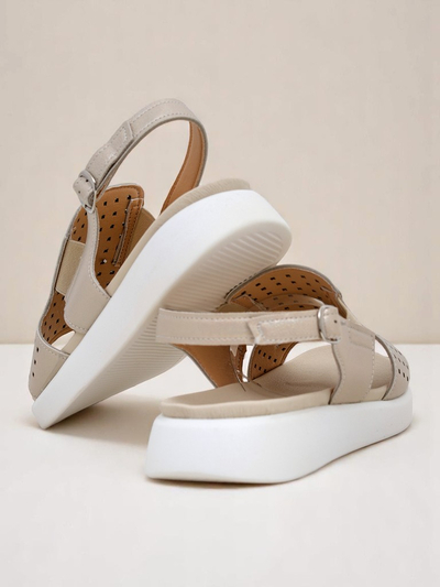 Royalfashion Women's BreezyStep Thick Sole Sandals