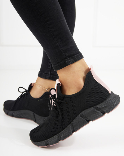 Mustad ja roosad naiste spordijalatsid Bommgi - Jalatsid