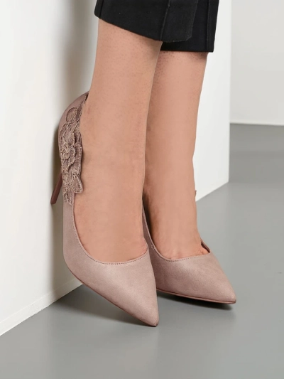 Royalfashion Naiste kõrged kontsad lilledega Sollabe