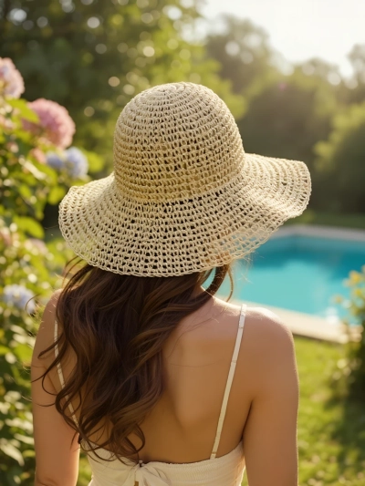Royalfashion Women's straw hat Sunlita Belle