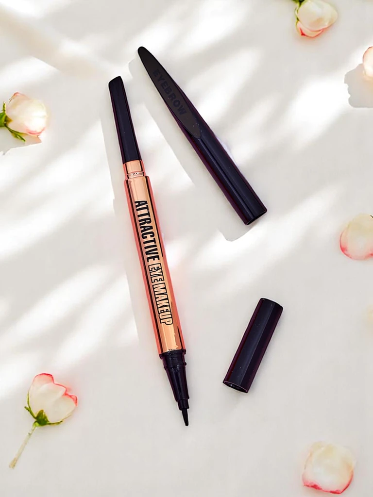 Brow and eyeliner pencil in one Soft Brown