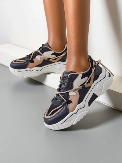 Royalfashion Women's Platform Sport Sneakers Viela