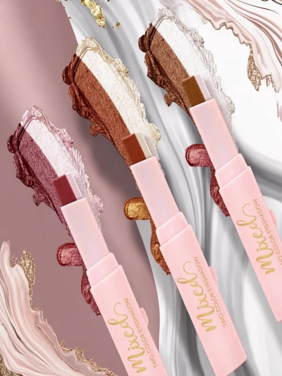 Shiny eyeshadow stick Rose Dahlia