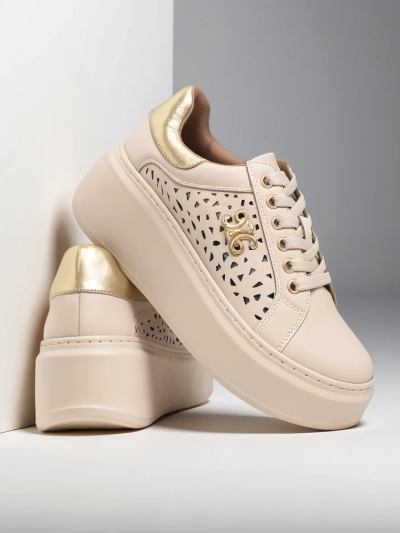 Royalfashion Women's perforated sport sneakers Jovixi
