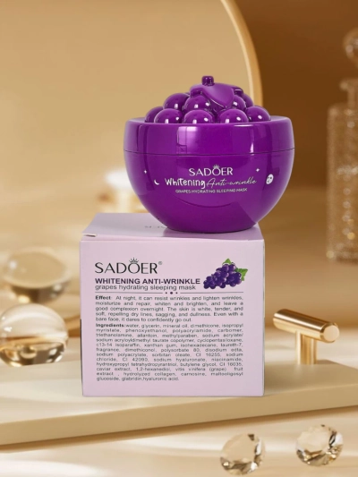 Calista Vitis Sleeping Mask – Niisutav viinamarjamask Sadoer 120ml