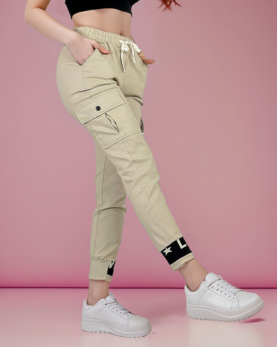 Royalfashion Women's fabric combat pants