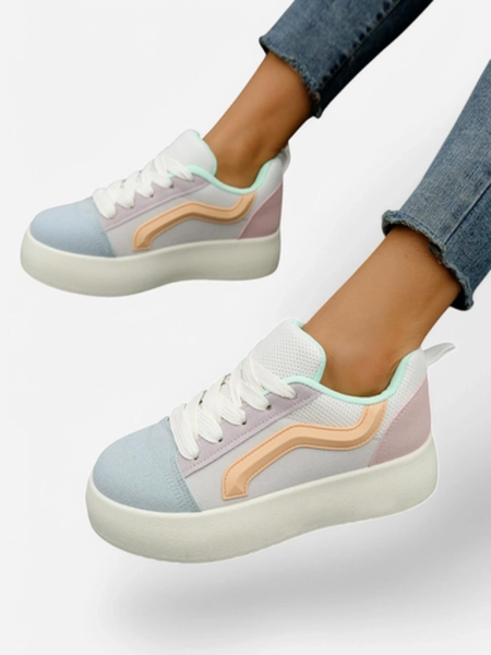 Royalfashion Women's sports sneakers on a platform Ensis