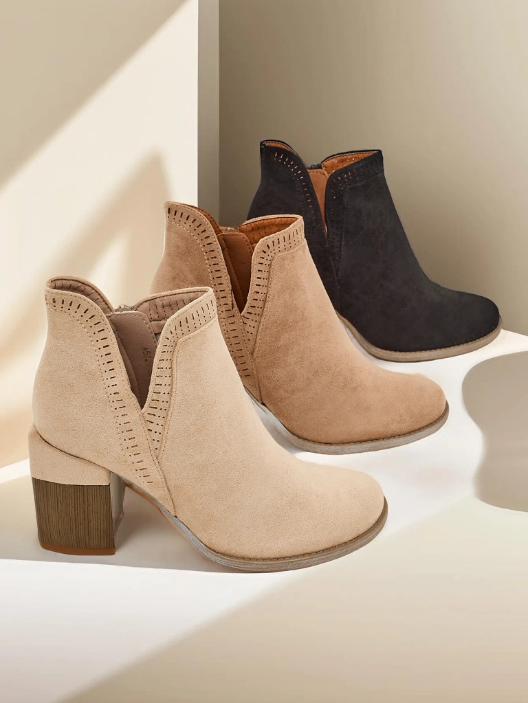 Royalfashion Wome's heeled ankle boots Vettot