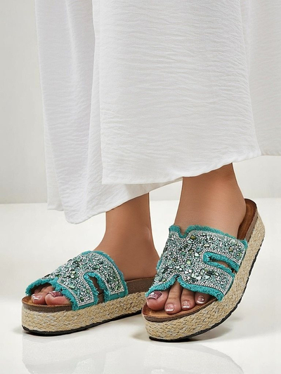 Royalfashion Женские сандалии с украшениями Candy Candy