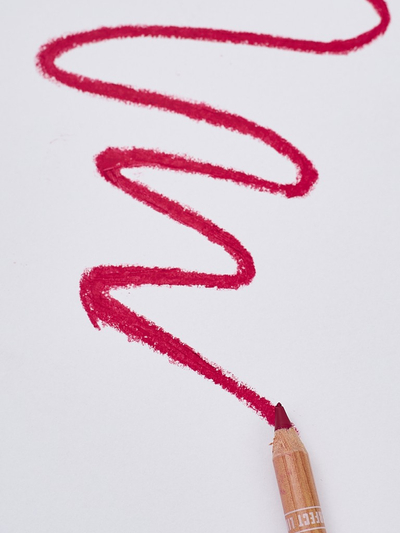 Coral Red lip pencil