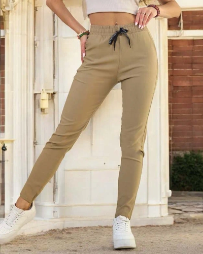 Royalfashion Women's Straight Fabric Pants