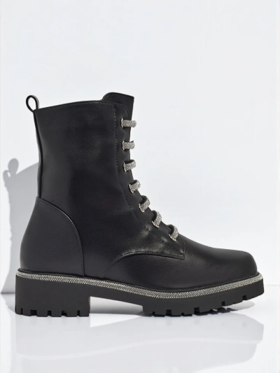 Öko-nahast paeltega naiste poolsaapad Lunara