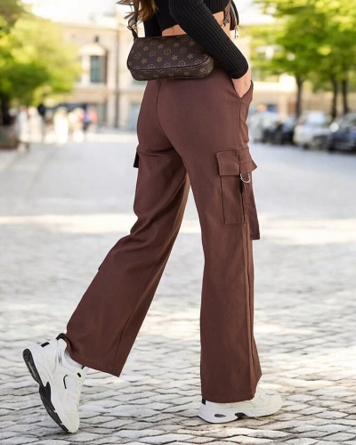 Royalfashion Women's fabric combat pants