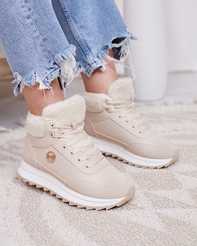 Royalfashion Naiste isoleeritud spordijalatsid beežis Cerrto